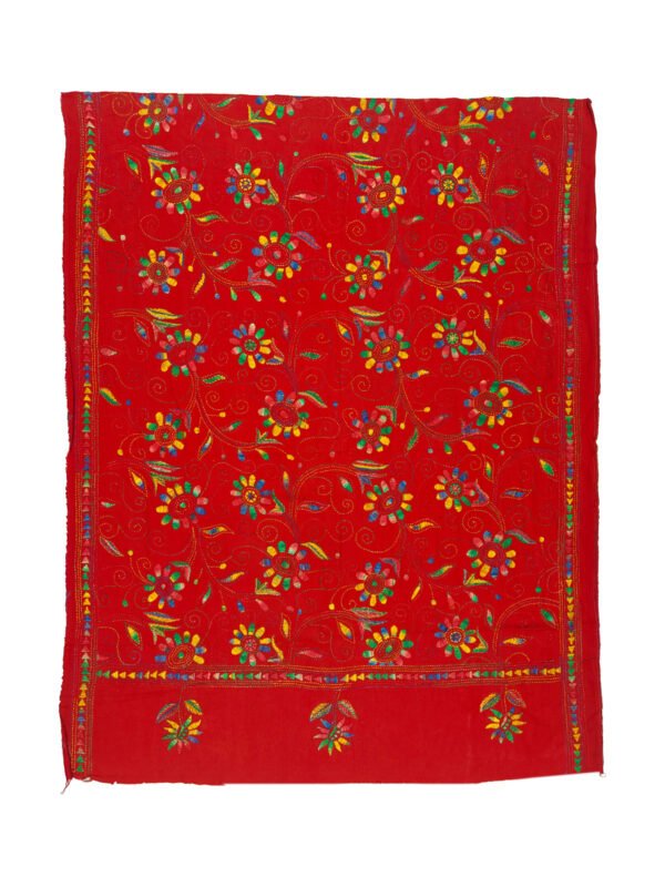 Kantha Stitched Dupatta - Image 4