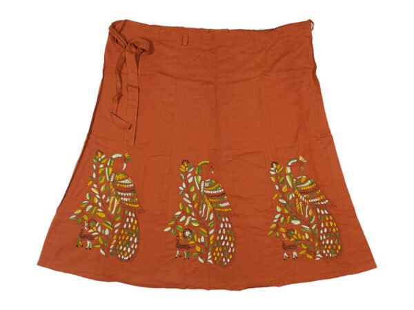 Kantha Stitched Wrap Around Skirt - Image 2