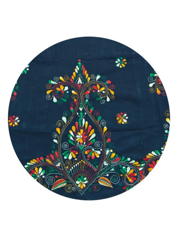 Kantha Stitched Wrap Around Skirt - Image 3