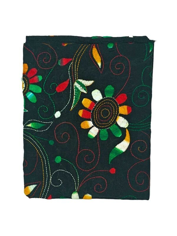 Kantha Stitched Silk Stole - Image 2