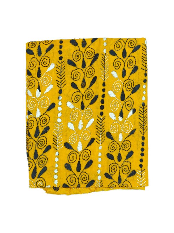 Kantha Stitched Blouse Material - Image 3