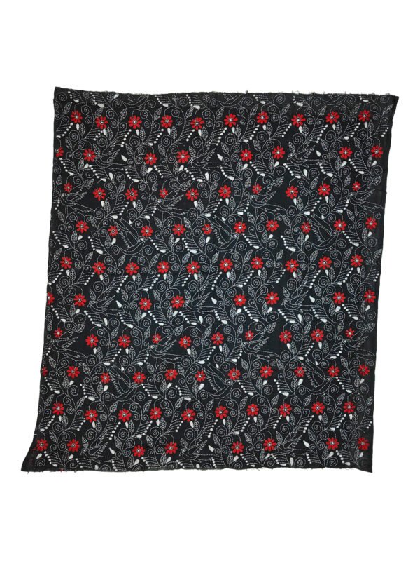 Kantha Stitched Blouse Material - Image 3