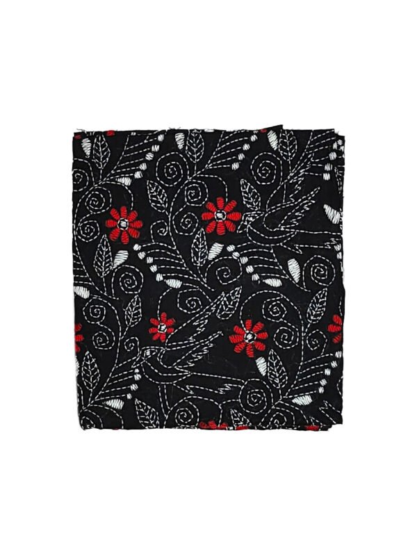 Kantha Stitched Blouse Material - Image 2