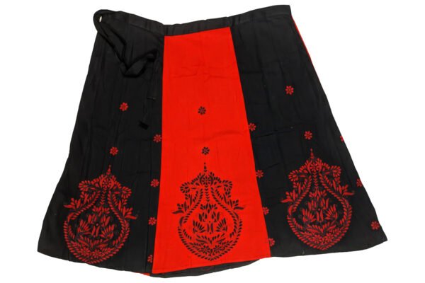Kantha Stitched Wrap Around Skirt - Image 2