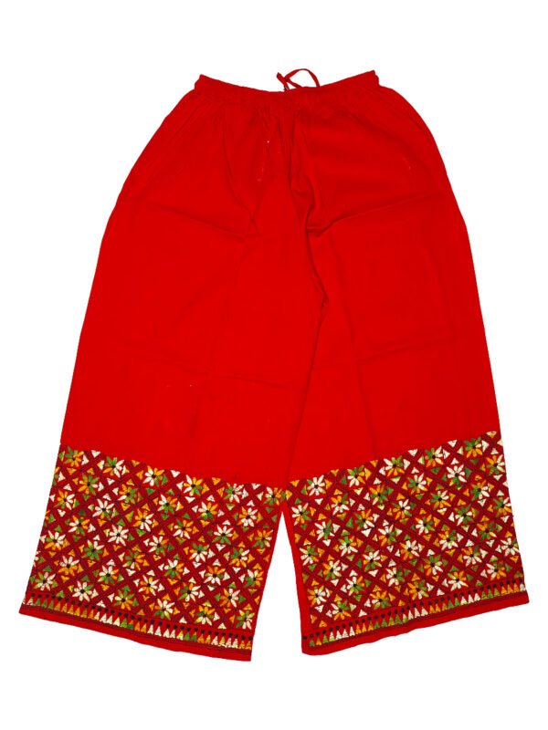 Kantha Embroidered Palazzo - Image 4