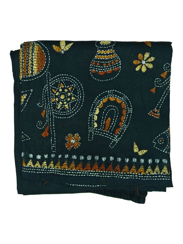 Kantha Embroidered Palazzo - Image 3