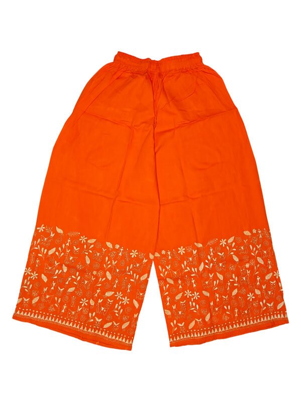 Kantha Embroidered Palazzo - Image 4