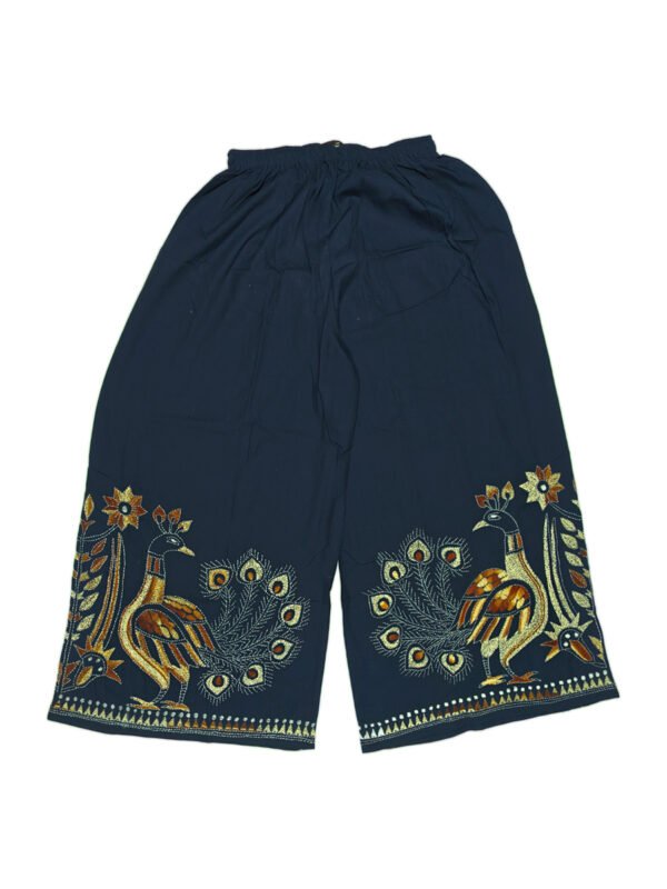 Kantha Embroidered Palazzo - Image 3