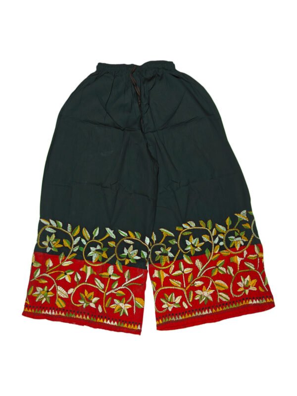Kantha Embroidered Palazzo - Image 3
