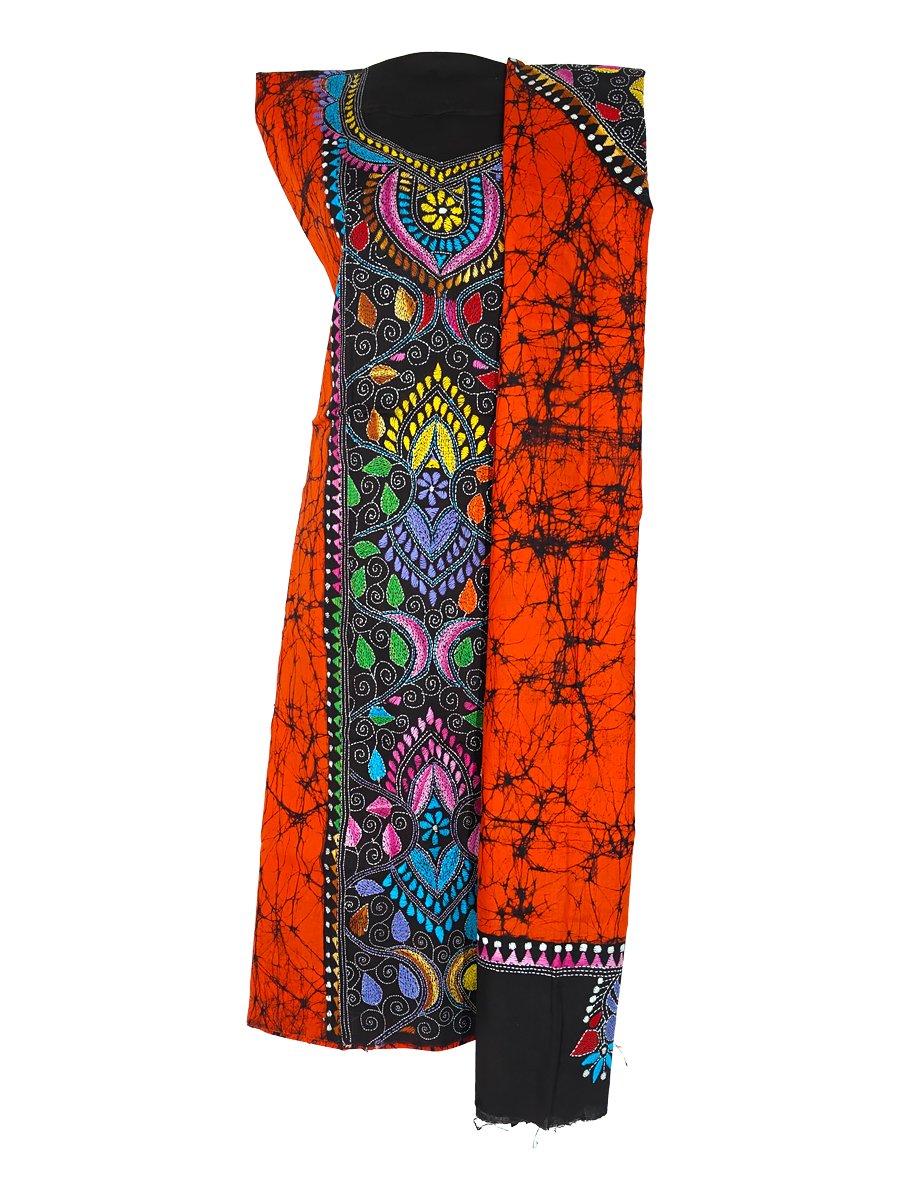 kantha work salwar suit
