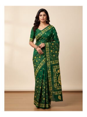 kantha saree