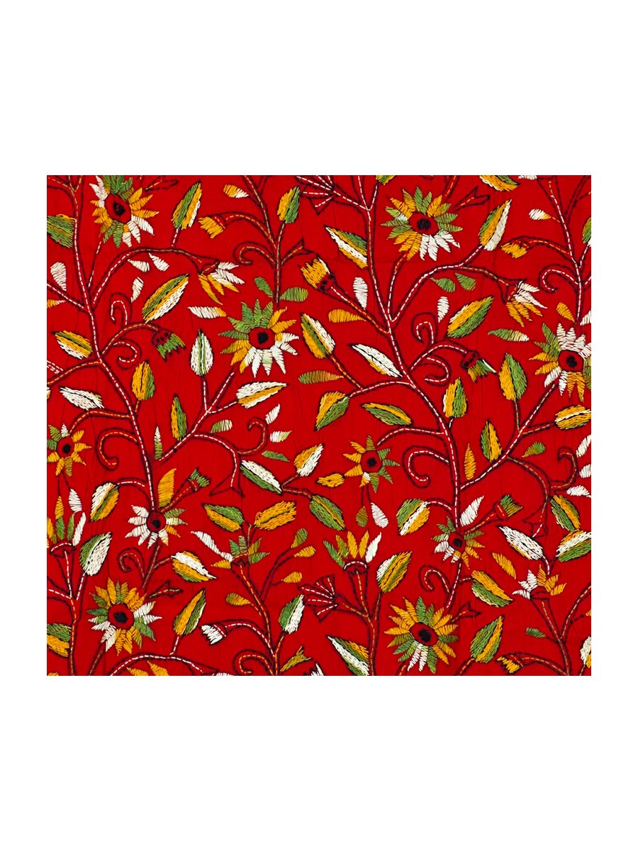 Kantha Stitched Kurti Material - Image 3