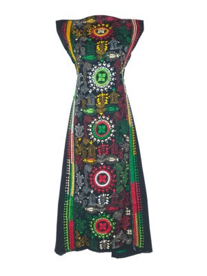 kantha stitch dress material