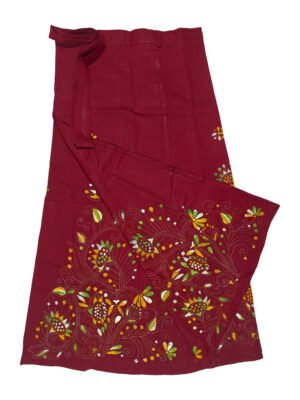 kantha wrap skirt
