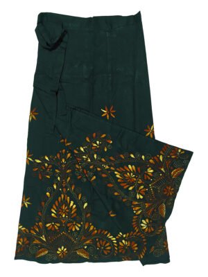 kantha wrap skirt