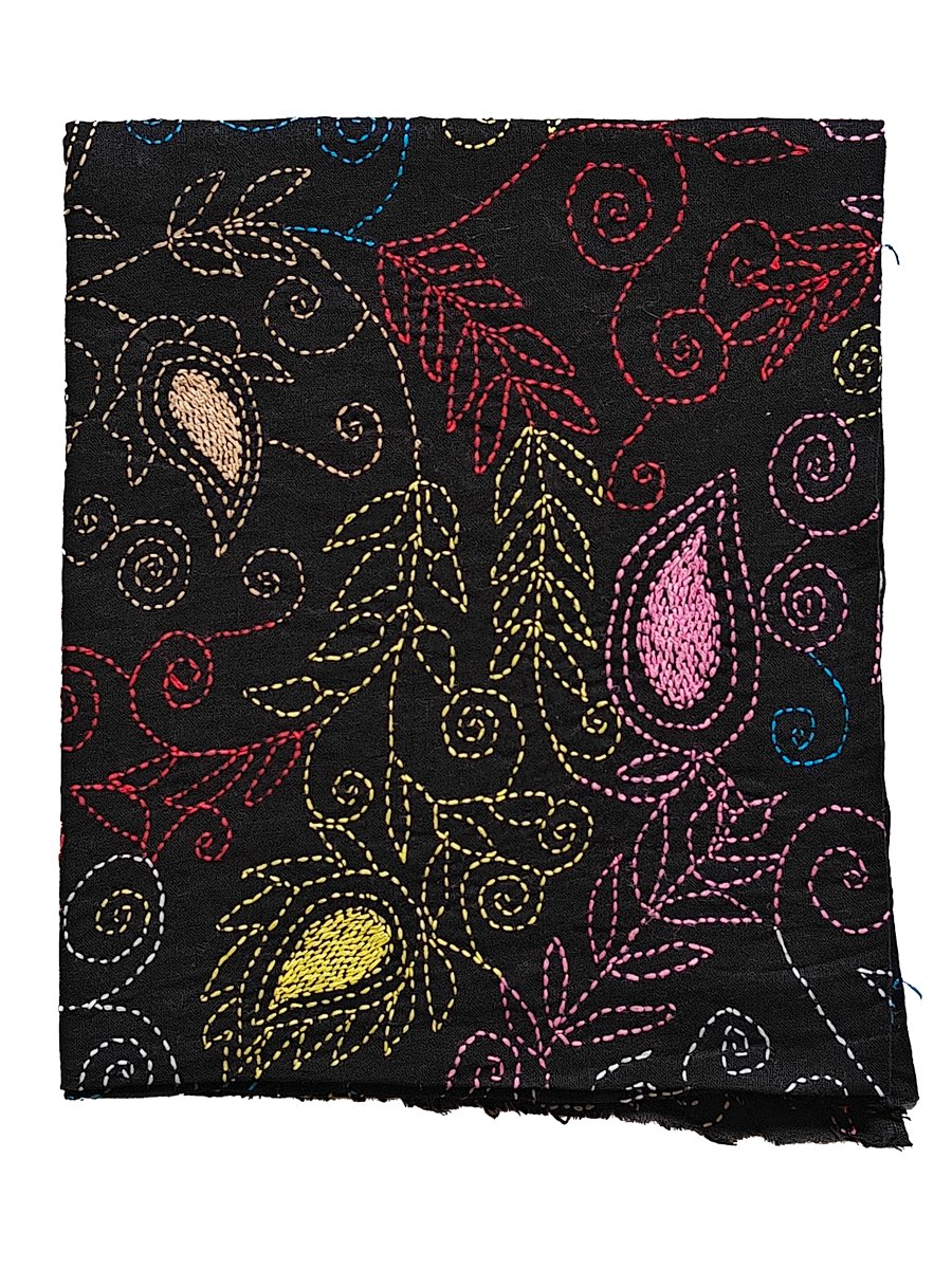 Kantha Stitched Blouse Material - Image 3