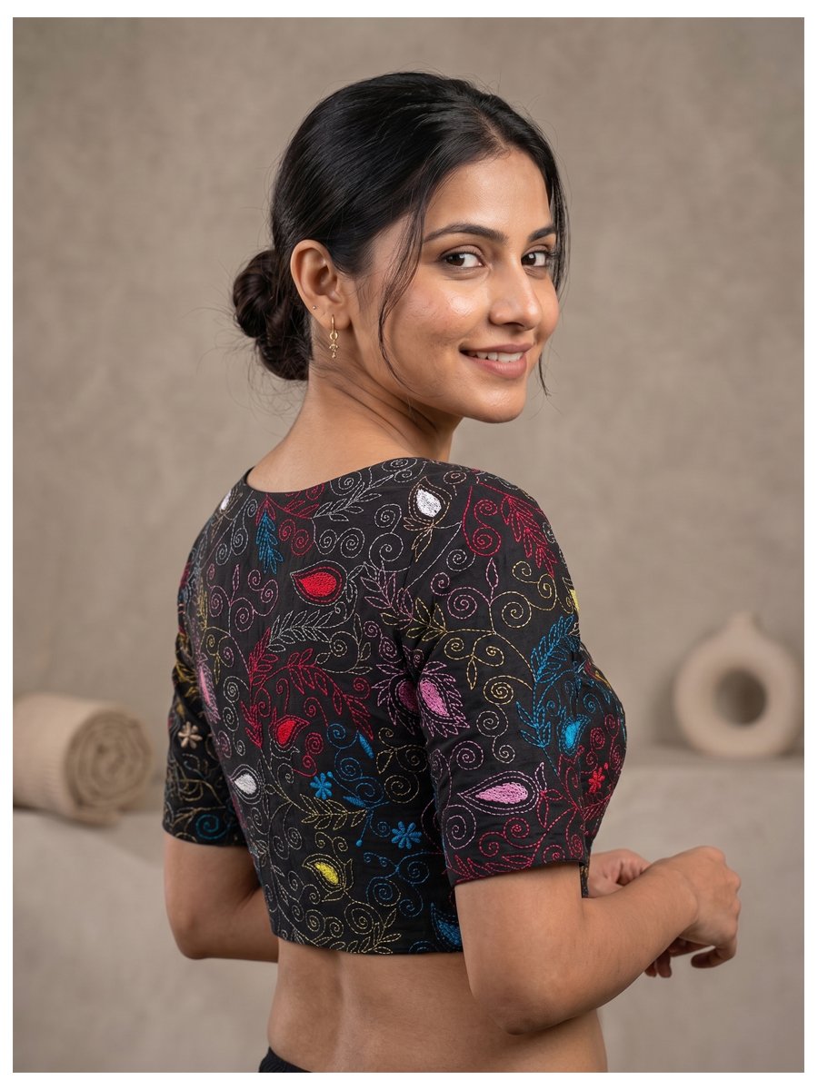 kantha blouse
