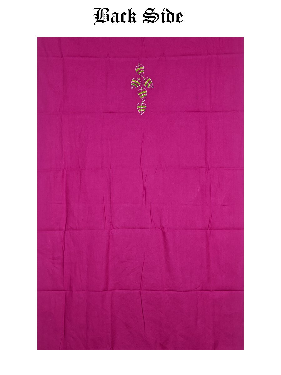 Kantha Stitched Kurti Material - Image 4