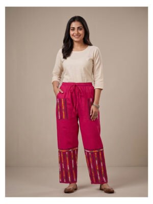 kantha straight pant