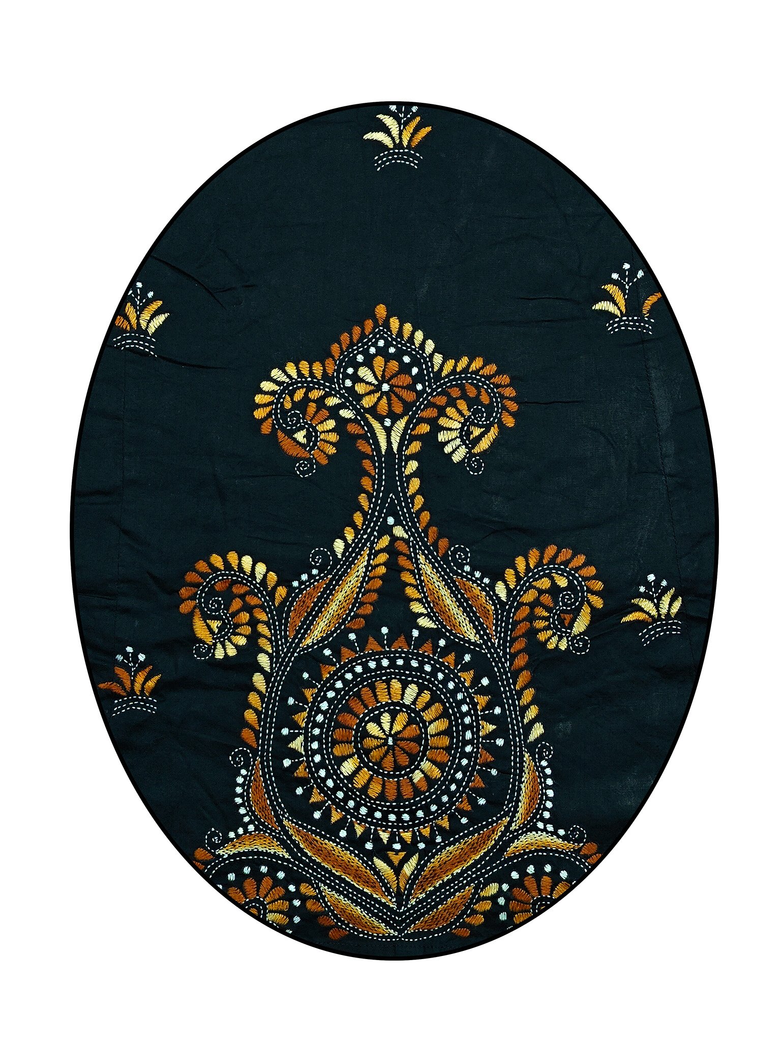 Kantha Stitched Wrap Around Skirt - Image 2